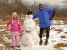 Winter Snowman At 5,300 Feet