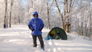 Nothing Melts But The Sky Is Blue by Tipi Walter in Tent camping