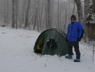18 Days In An Endless Snow by Tipi Walter in Tent camping
