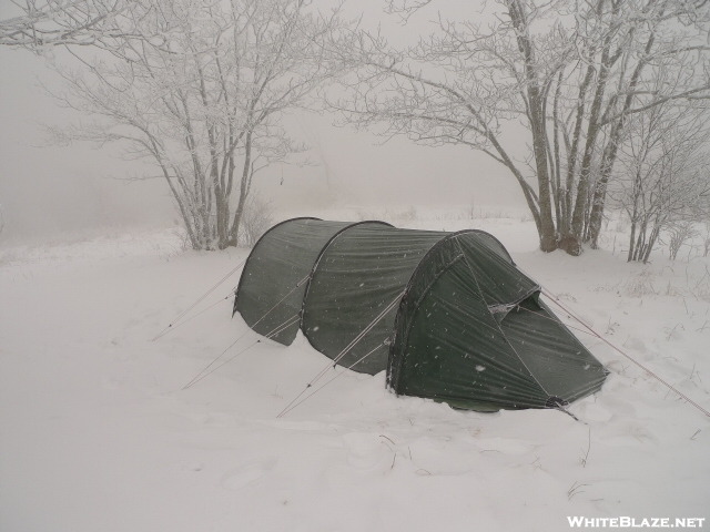 A New Year Blizzard Atop Gorak Hill