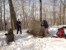 Fellow Backpackers Join Me At Cold Gap by Tipi Walter in Other People