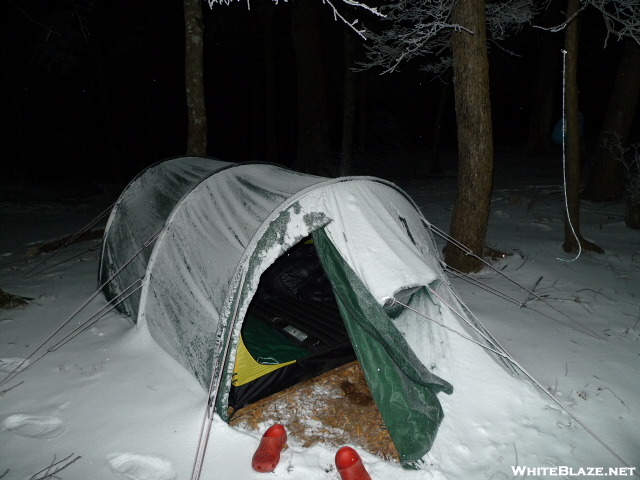 Keron Tent In The Snow