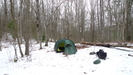 Crowder Camp On Fodderstack Ridge by Tipi Walter in Tent camping