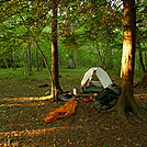 Sunrise In The Cohut by Tipi Walter in Tent camping