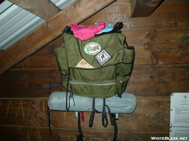 1970's Era Kelty Pack at Wise Shelter