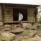 Uncle Fungus Surveys An Empty Ratbox by Tipi Walter in Virginia & West Virginia Shelters