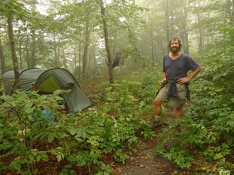 Johnny Molloy On Four Mile Ridge