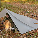 Tarp Living With Hootyhoo at Cold Gap by Tipi Walter in Other People