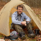 Patman In His Big Agnes Firefly Tent by Tipi Walter in Tent camping