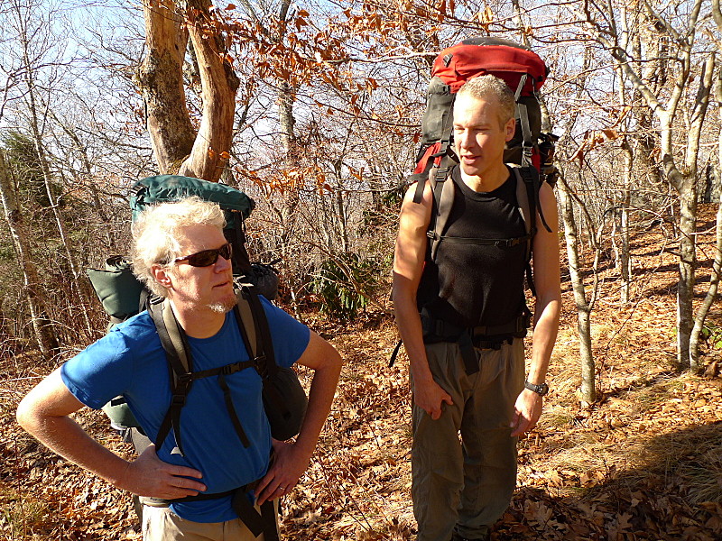 Backpacking Buddies Mark And Rob