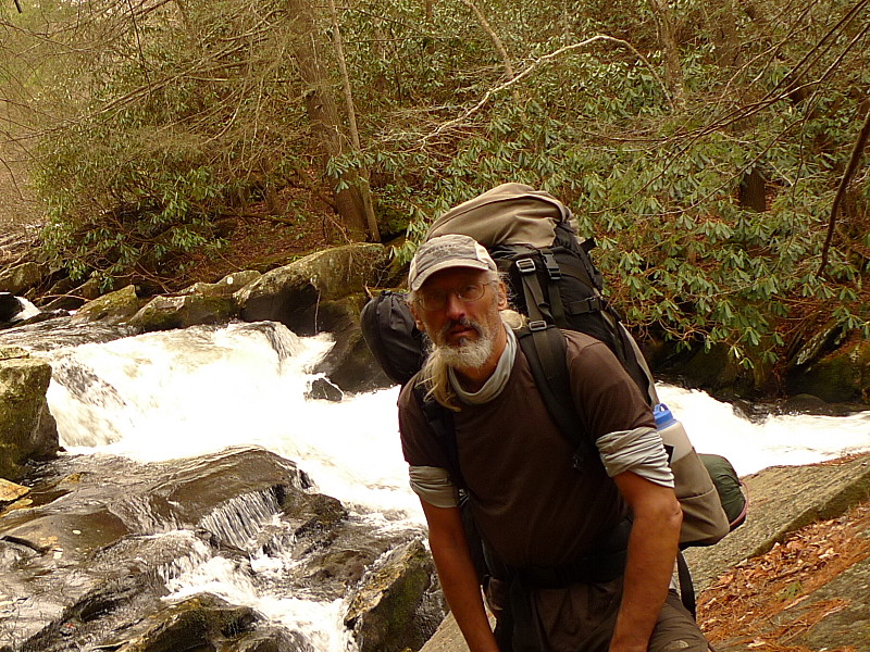 Taking A Break at the Bald River Cascades