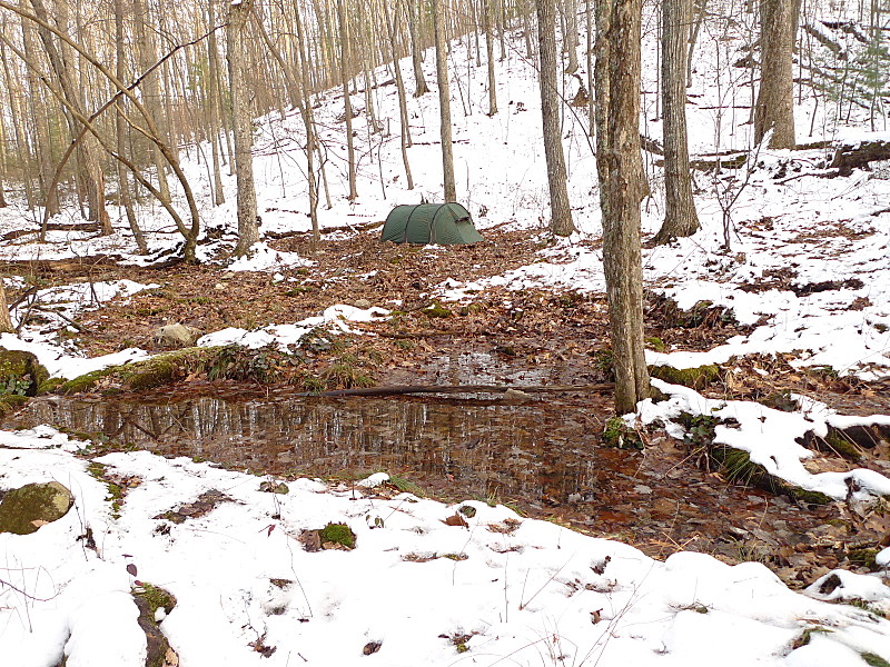 Flathead Camp on the Flats Mt Trail