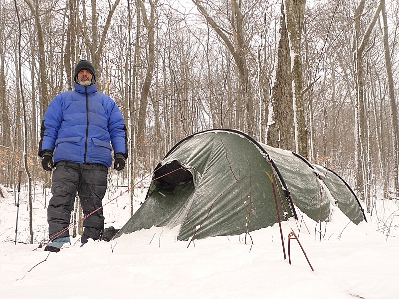 Morning Dawns Cold On Mitchell Lick Trail