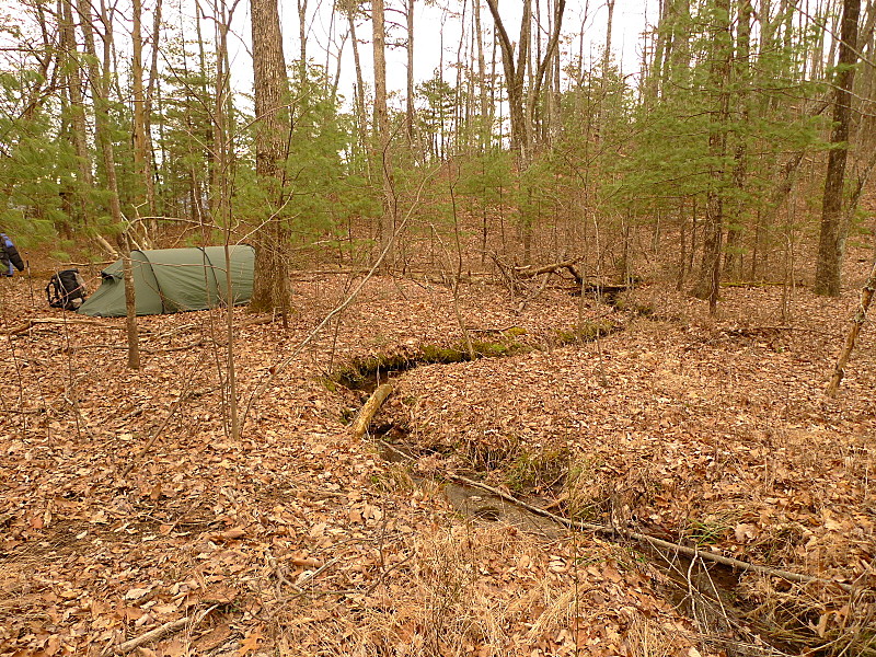 Turkey Feather Camp On Long Branch Trail