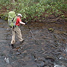 Gonzan Crosses The South Fork Citico Creek by Tipi Walter in Views in North Carolina & Tennessee