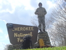 Uncle Fungus Waits For His Ride Out by Tipi Walter in Views in North Carolina & Tennessee