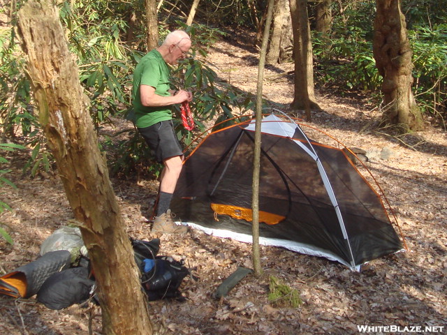 Bill "dugas" At Brookshire Creek Camp/apr'09