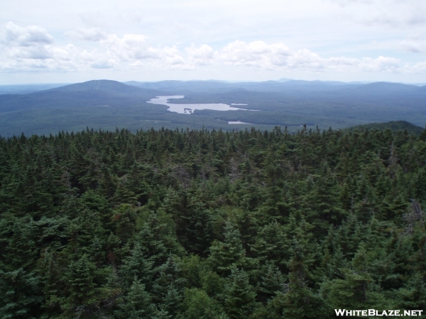 view southbound from Stratton Mtn. tower, mile 1622