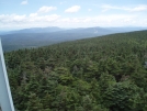 view northbound from Stratton Mtn. tower, mile 1622