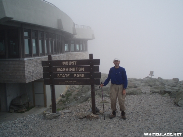 Early Bird at Mt. Washington visitors center, mile 1841