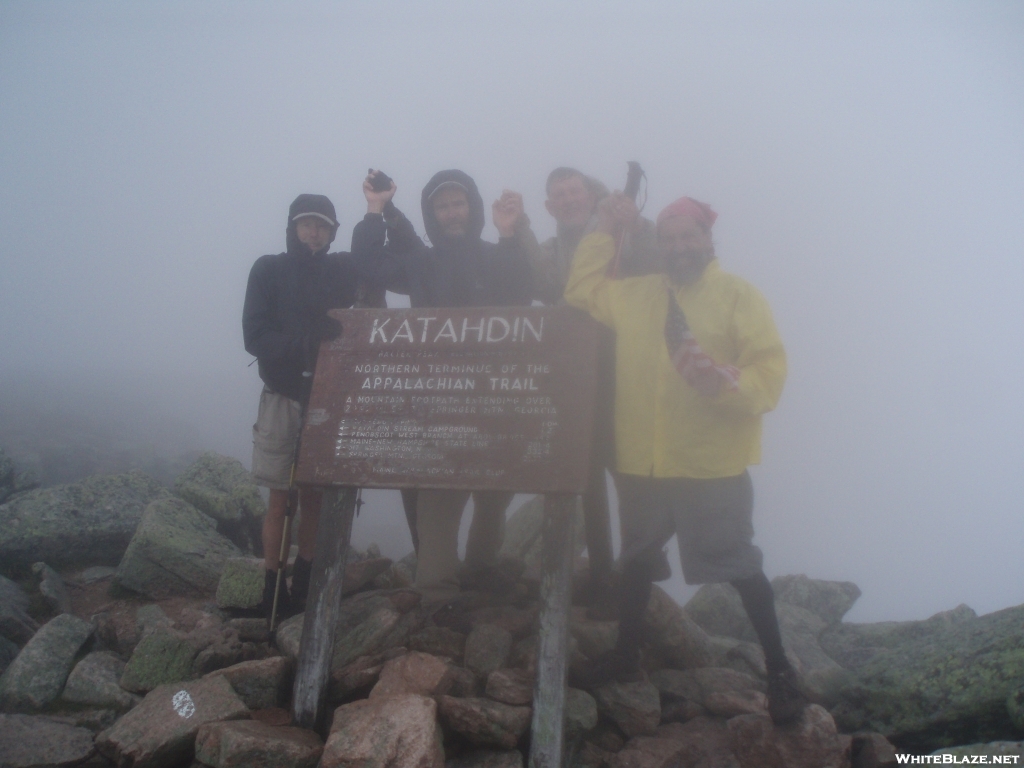 Walking Cowboy, Early Bird, Pressure D and Flaxseed on Katahdin,