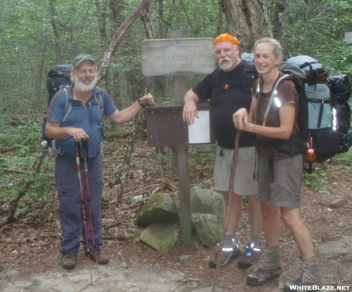 Sherburne Pass - Long Trail Separates From At # 1