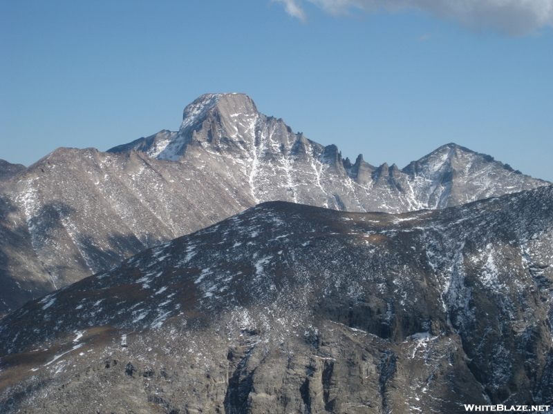 Longs Peak From Hallett Peak