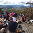 Busy day on Blood Mt by scope in Day Hikers