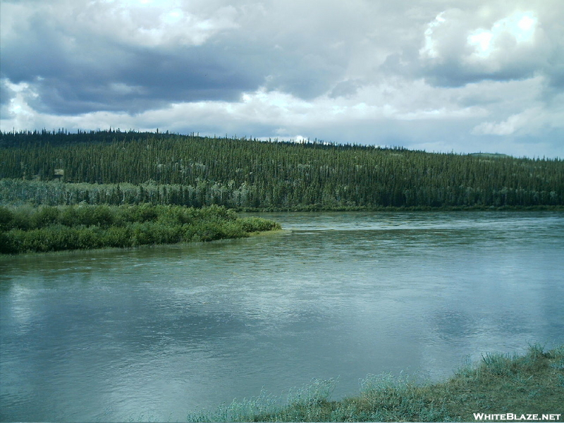 Alaska 2008 - Yukon River At Eagle, Ak