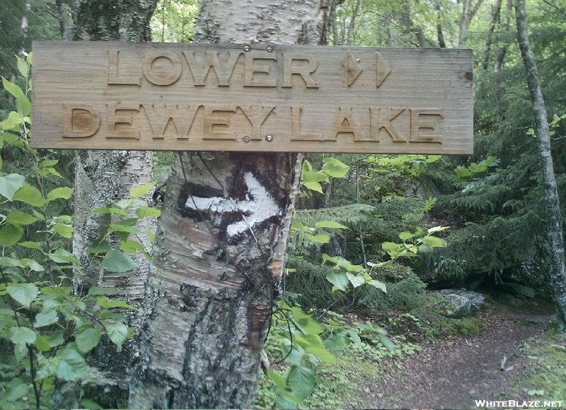Skagway - Lower Dewey Lake Sign