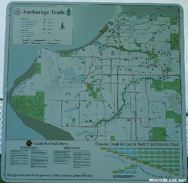 Anchorage Trails Map