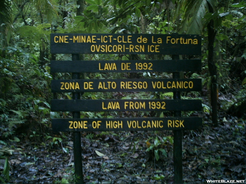 Arenal Volcano N.p. Sign