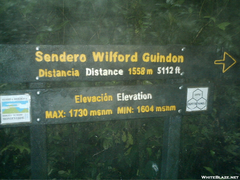Wilford Guindon Trail Sign