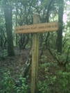 Distance To Whitley Gap Shelter Sign