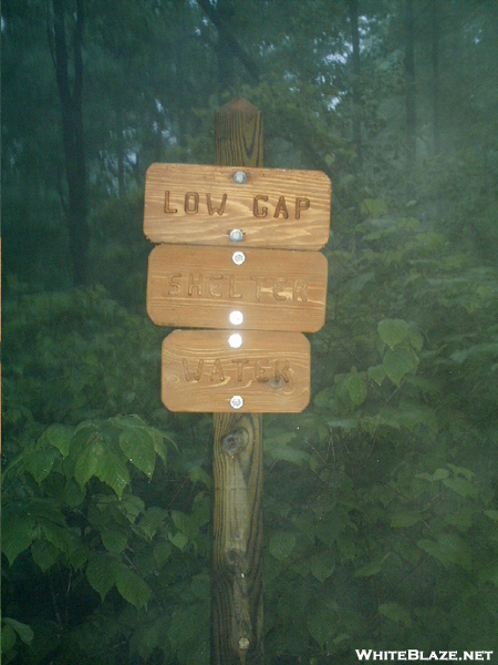 Low Gap Shelter Sign