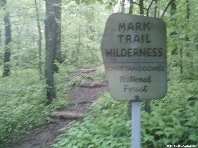 Mark Trail Wilderness Sign