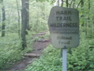 Mark Trail Wilderness Sign by camojack in Trail & Blazes in Georgia