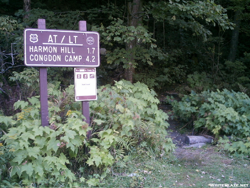 Sign At Vt Route 9 Trailhead