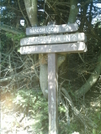 Sign Near Mt. Greylock Summit by camojack in Trail and Blazes in Massachusetts