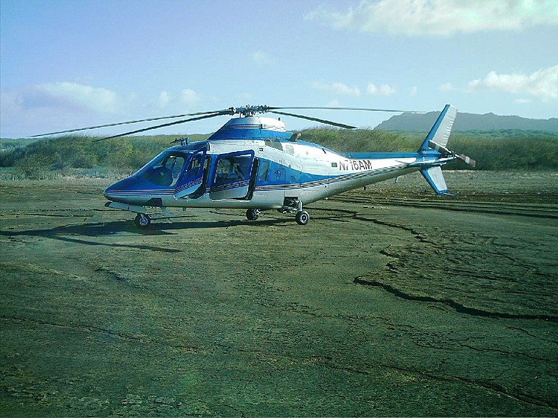 Niihau 2011 helicopter 