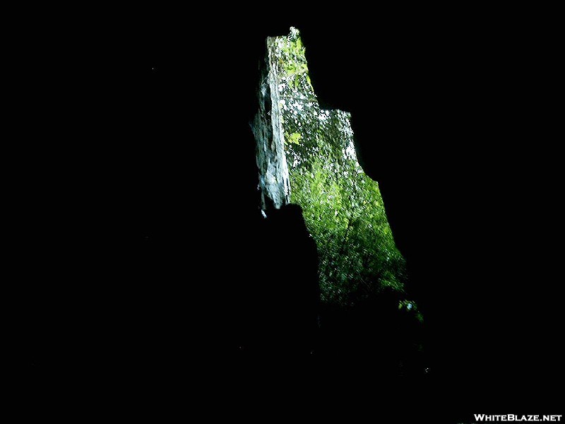 S. Africa 2011 - looking out of another cave entrance