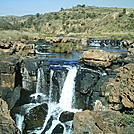 S. Africa 2011 -falls above Bourke's Luck Potholes
