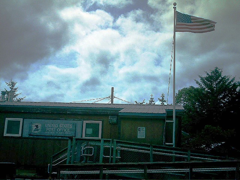 Spruce Island Alaska - Ouzinkie post office