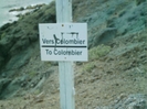 St. Bart's Hike - Colombier Beach Sign