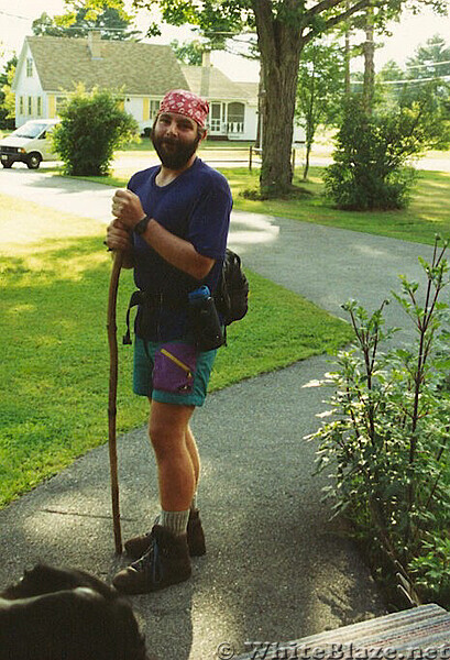 bigbear slackpacking Rangley, ME 1993