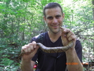 Wrongway And A Copperhead Friend by Peanut in Thru - Hikers