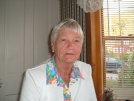 Maria McCabe in her kitchen