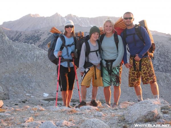 family hike on the JMT '06