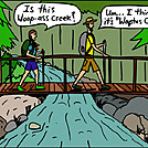 Waptus creek by attroll in Boots McFarland cartoons