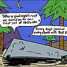 Nights rest by attroll in Boots McFarland cartoons
